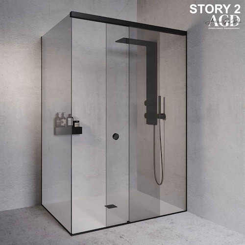 Cabine de douche en verre STORY 2